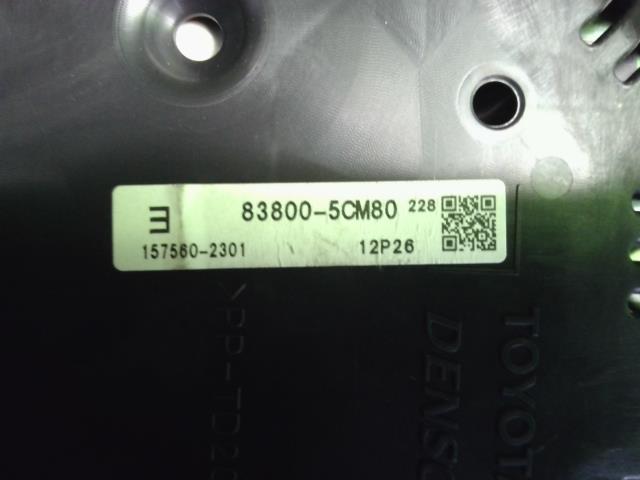 DBA-NSP120 ラクティス スピードメーター
